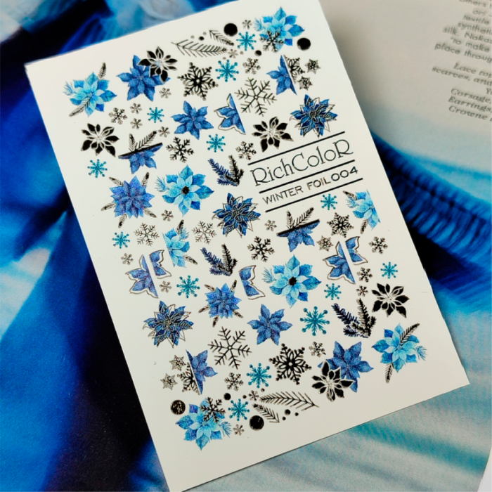 Слайдер RichColor Winter Foil №04