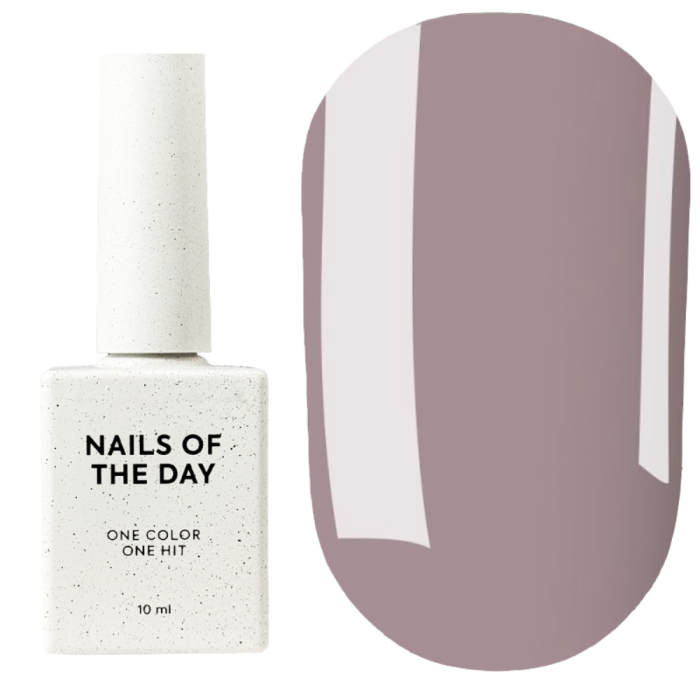 Гель-лак, в один слой NAILSOFTHEDAY Let’s Special №049 Charli, холодный шоколадный, 10 мл