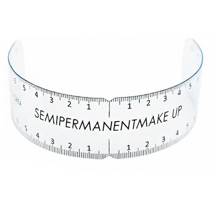 Лінійка для ескізу та дизайну брів Semipermament Make Up