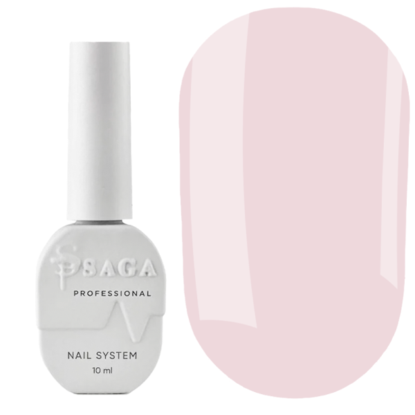 База для френча SAGA Professional French Base №02, мягкая бежевая, 10 мл
