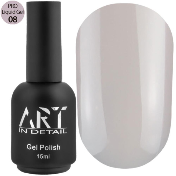 ART PRO Liquid Builder Gel №08 - жидкий моделирующий гель, 15 мл