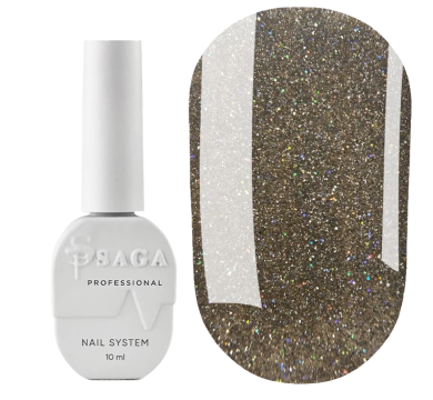 Гель-лак котяче око SAGA Professional Glow Cat №10, золото, 10 мл