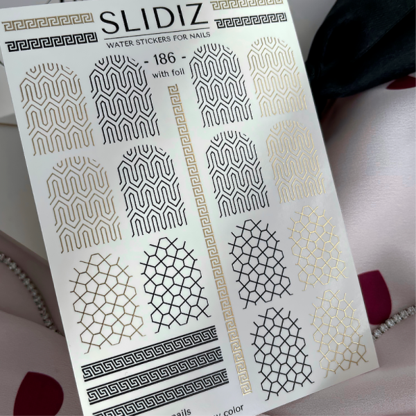 Фольгированный слайдер-дизайн SLIDIZ №186