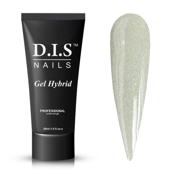 DIS Gel Hybrid Shimmer - акрил-гель с шиммером № S21, 30 мл