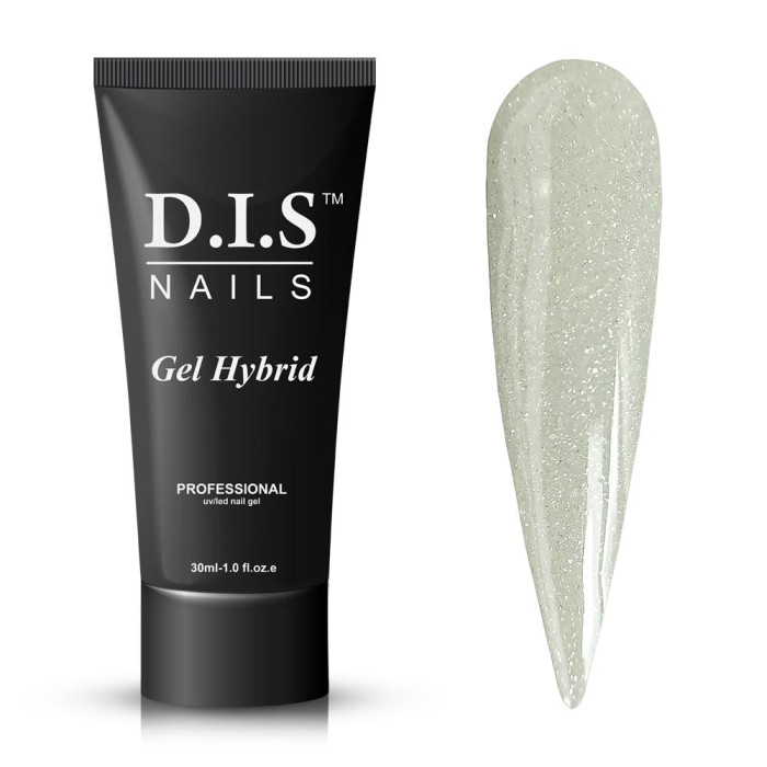 DIS Gel Hybrid Shimmer - акрил-гель с шиммером № S21, 30 мл