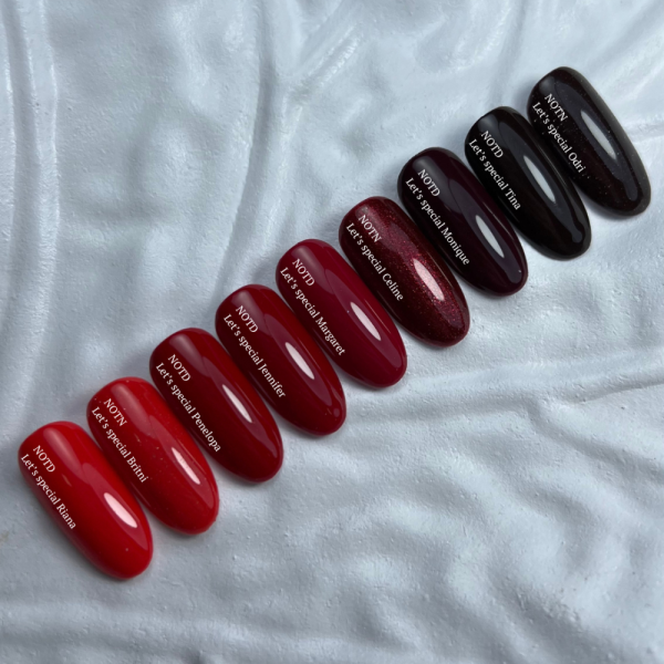 Гель-лак светоотражающий NAILSOFTHEDAY Let's Special №360 Odri, спелая черешня, 10 мл