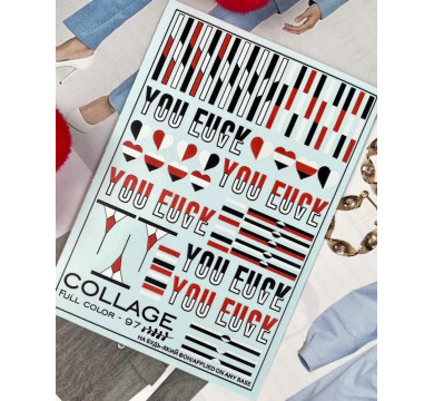 Слайдер-дизайн Collage Full Color-97