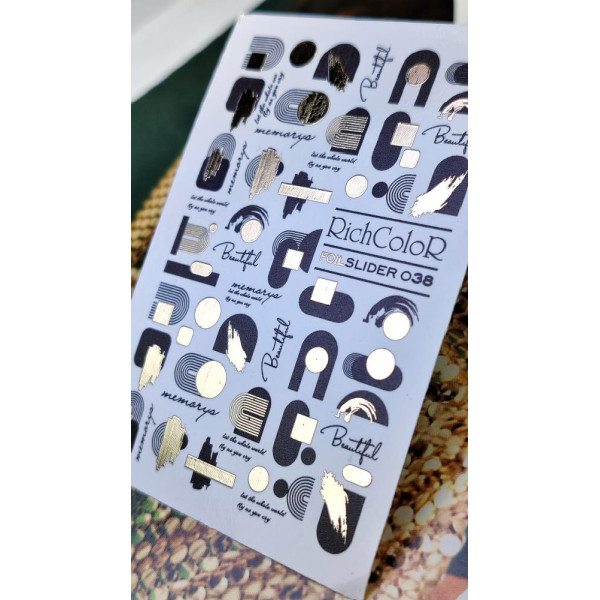 Слайдер RichColor Foil №38