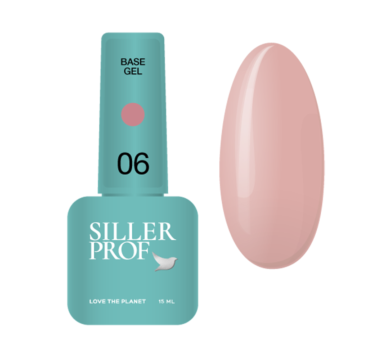 База камуфлююча Siller Base Gel №06, бежева, 15 мл