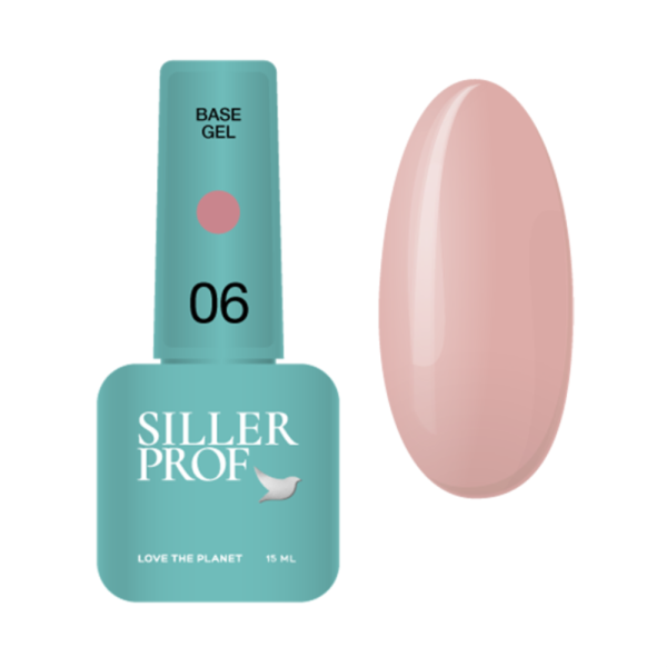База камуфлююча Siller Base Gel №06, бежева, 15 мл