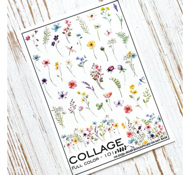 Слайдер-дизайн Collage Full Color-101