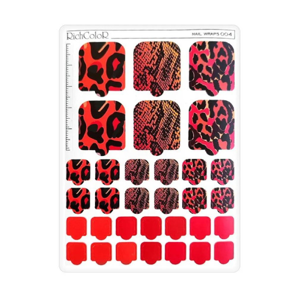 Плівка для педикюру RichColor Nail Wraps 004