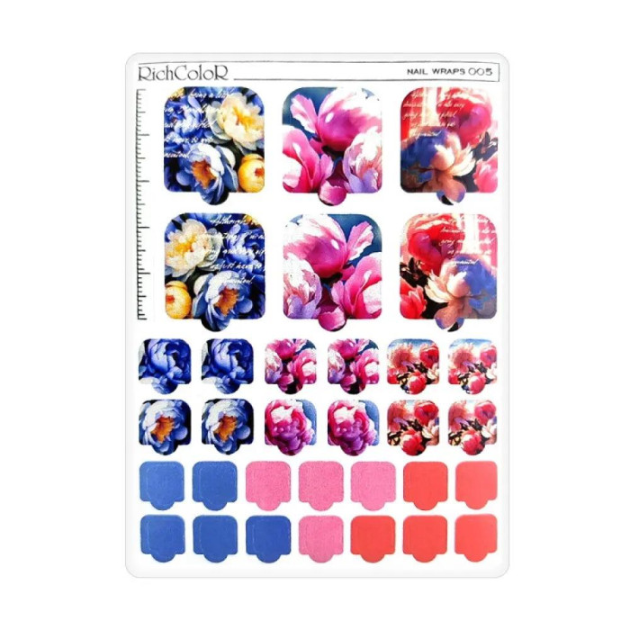 Плівка для педикюру RichColor Nail Wraps 005