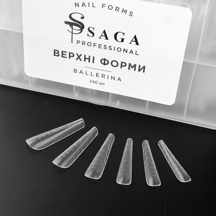 Верхні форми Saga Professional - Ballerina (балерина), 240 шт.