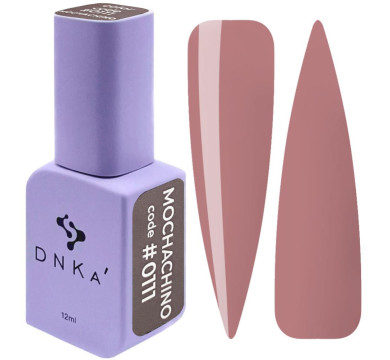 Гель-лак DNKa Gel Polish Color #0111 Mochachino, мокачино, 12 мл