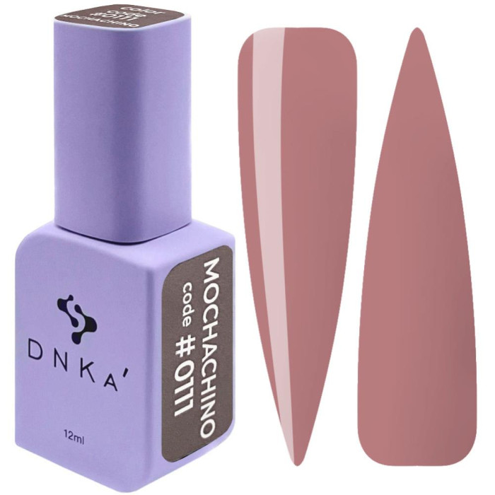 Гель-лак DNKa Gel Polish Color #0111 Mochachino, мокачино, 12 мл