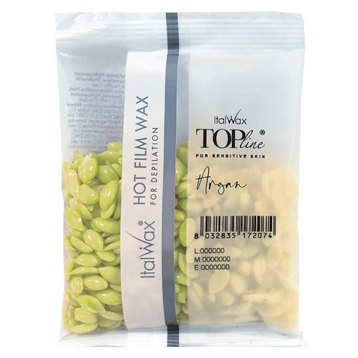 ItalWax Top Line "Argan" - воск для депиляции гранулированный "Аргана", 100 г