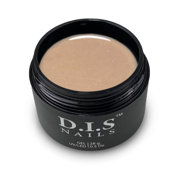 DIS Nails Hard Powder&Shimmer - камуфлювальний твердий гель, 28 г