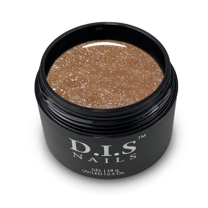 DIS Nails Hard Sahara & Shimmer - камуфлирующий твердый гель, 28 г