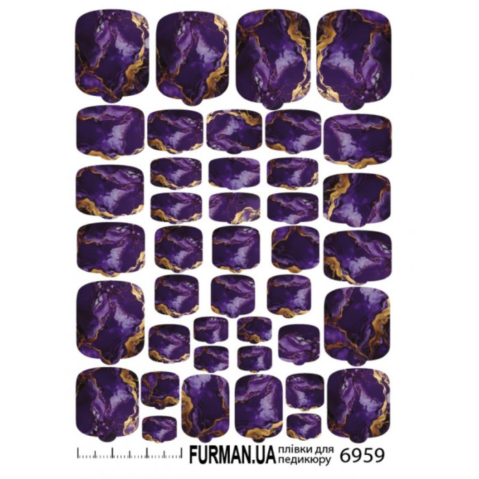 Пленка для педикюра Фурман 6959