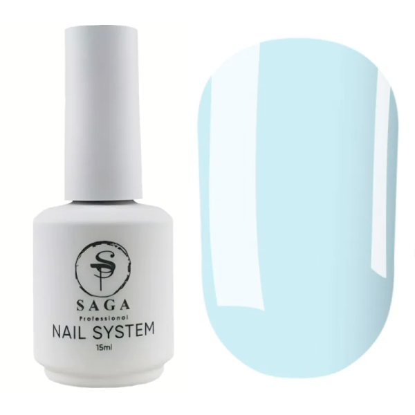 SAGA Professional Liquid Gel № 31 - жидкий гель для наращивания, бирюзовый, 15 мл