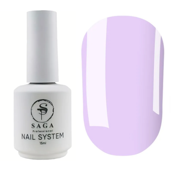 SAGA Professional Liquid Gel № 32 - рідкий гель для нарощування, бузковий, 15 мл
