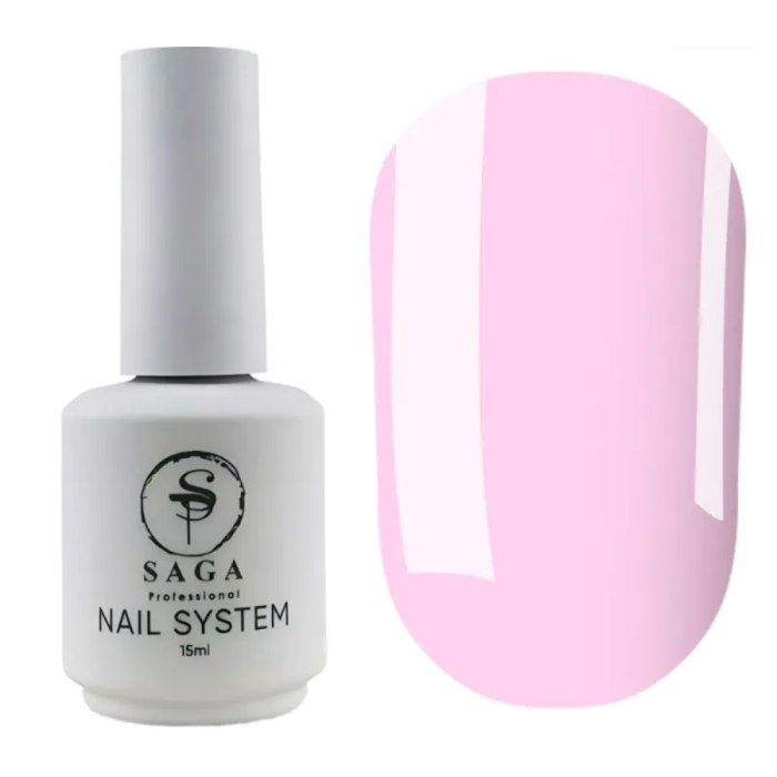 SAGA Professional Liquid Gel № 36 - жидкий гель для наращивания, розовый, 15 мл