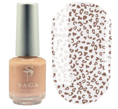 Лак-фарба для стемпінгу Saga Professional Stamping Paint №025 - нюд, 8 мл