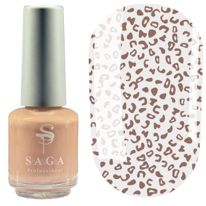 Лак-фарба для стемпінгу Saga Professional Stamping Paint №025 - нюд, 8 мл