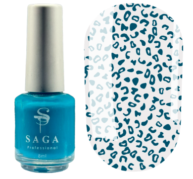 Лак-фарба для стемпінгу Saga Professional Stamping Paint №030 - атлантиду, 8 мл