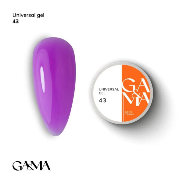 GA&MA Universal Gel №043 - універсальний гель, 15 мл