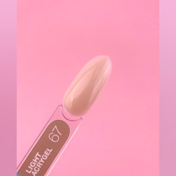 Рідкий акрил-гель LUNA Light Acrygel №67, 13 мл