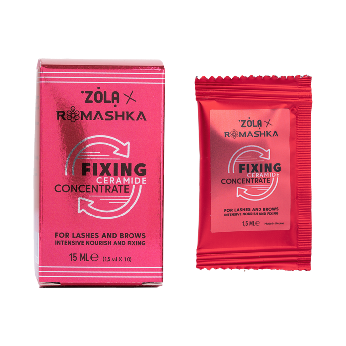 ZOLA x Romashka Fixing Ceramide Concentrate - фіксувальний концентрат, у саше, 1,5 мл