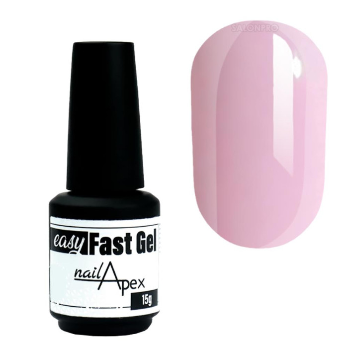 Nailapex Easy Fast Gel № 13 - жидкий гель (нюдово-бежевый), 15 г