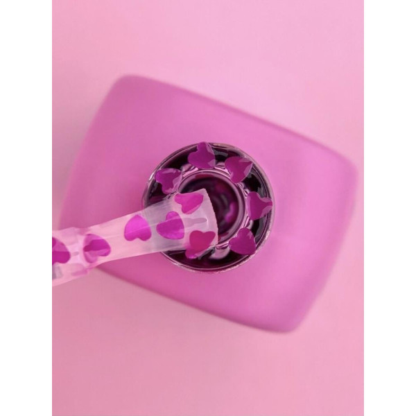 LUNA Top Romantic Pink - топ без липкого слоя (с розовыми сердечками), 13 мл