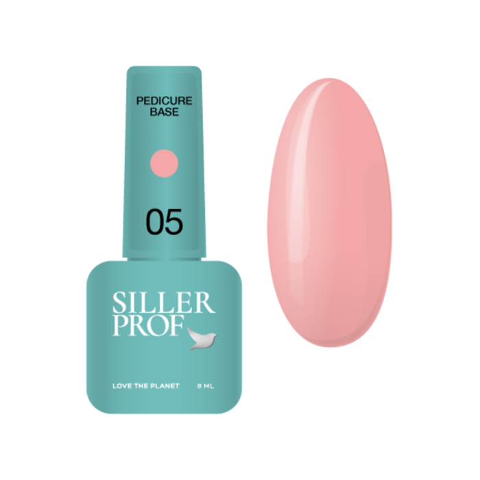 База камуфлирующая для педикюра Siller Pedicure Base №05, пудра, 8 мл
