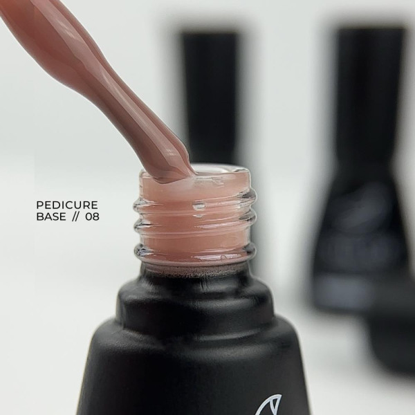 База камуфлирующая для педикюра Siller Pedicure Base №08, натуральный, 8 мл