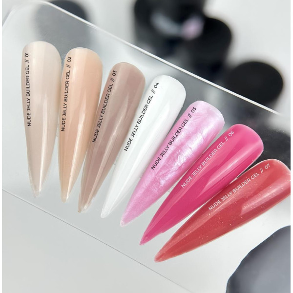 Siller Jelly Builder Gel №02 - гель желе для моделювання, банка 15 мл