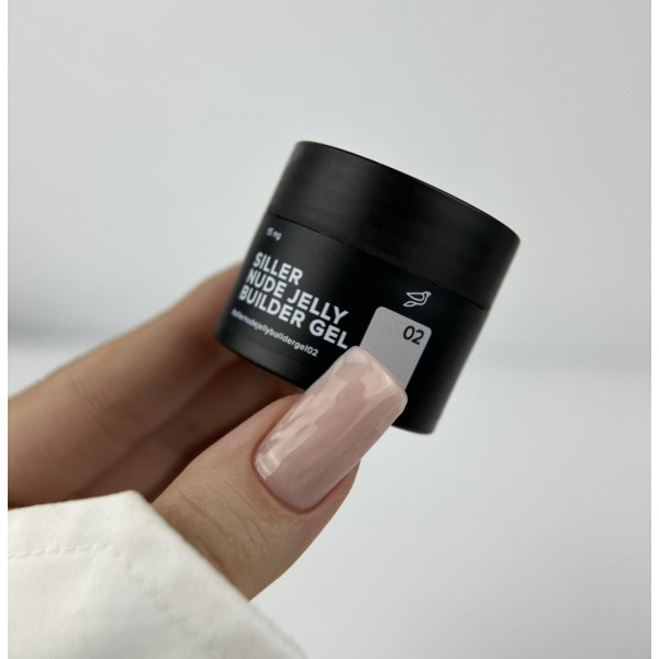 Siller Jelly Builder Gel №02 - гель желе для моделювання, банка 15 мл