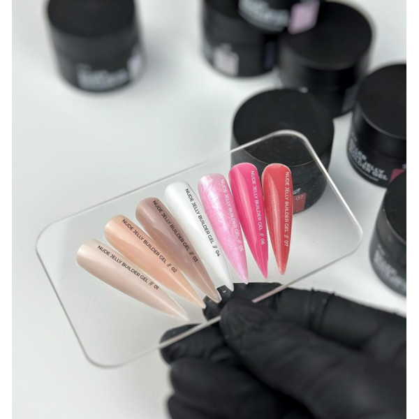 Siller Jelly Builder Gel №03 - гель желе для моделювання, банку 15 мл