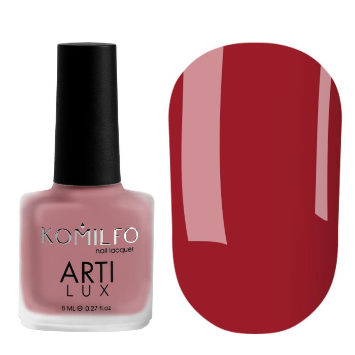 Komilfo ArtiLux Lady in Red №003 - лак для нігтів, (класичний червоний, емаль), 8 мл
