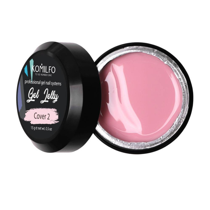 Komilfo Gel Jelly Cover 2 - гель-желе, (пудровий) 15 г