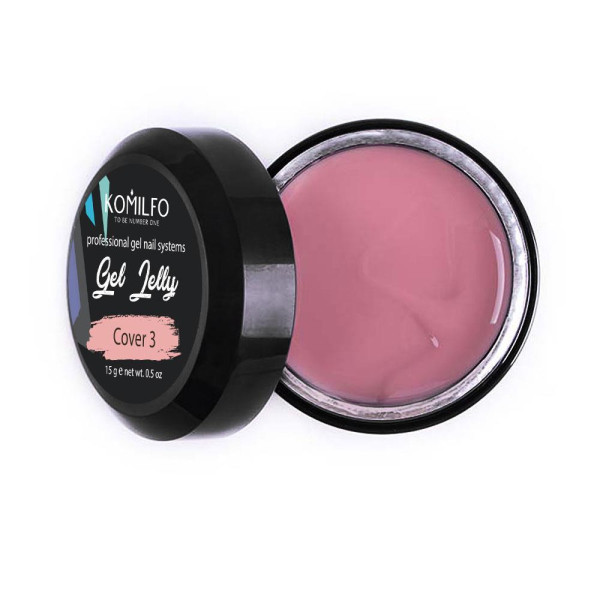 Komilfo Gel Jelly Cover 3 - гель-желе, (персиковий), 15 г