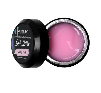 Komilfo Gel Jelly Milky Pink - гель-желе, (молочно рожевий), 15 г