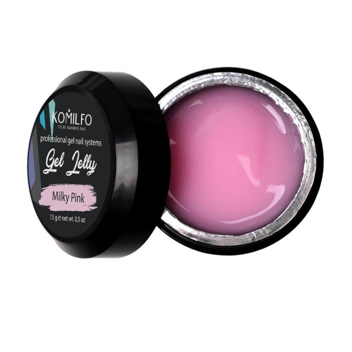 Komilfo Gel Jelly Milky Pink - гель-желе, (молочно розовый), 15г