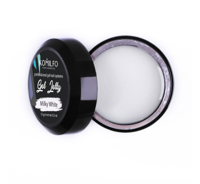 Komilfo Gel Jelly Milky White - гель-желе, (молочний), 15 г