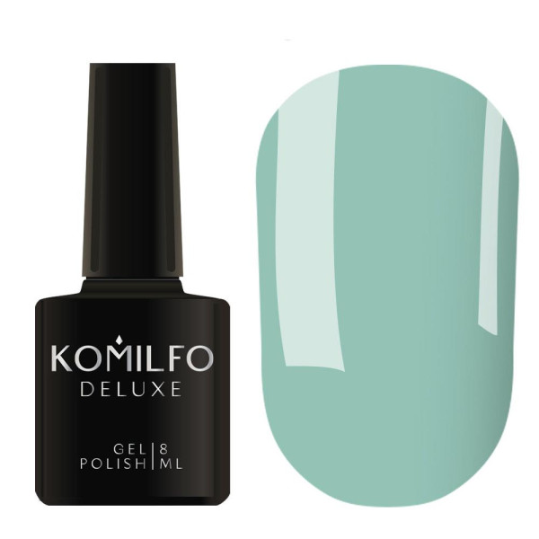 Гель-лак Komilfo DeLuxe Series №D143, тиффани, 8 мл