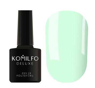 Гель-лак Komilfo DeLuxe Series №D199, м'ята світла, 8 мл