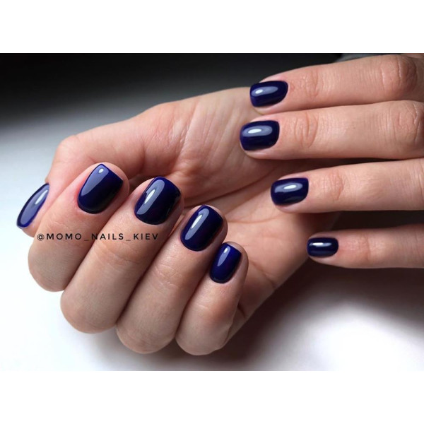 Гель-лак Komilfo DeLuxe Series №D220, темно-синий, 8 мл