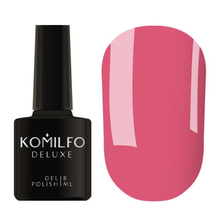Гель-лак Komilfo DeLuxe Series №D227, розово-коралловый, 8 мл
